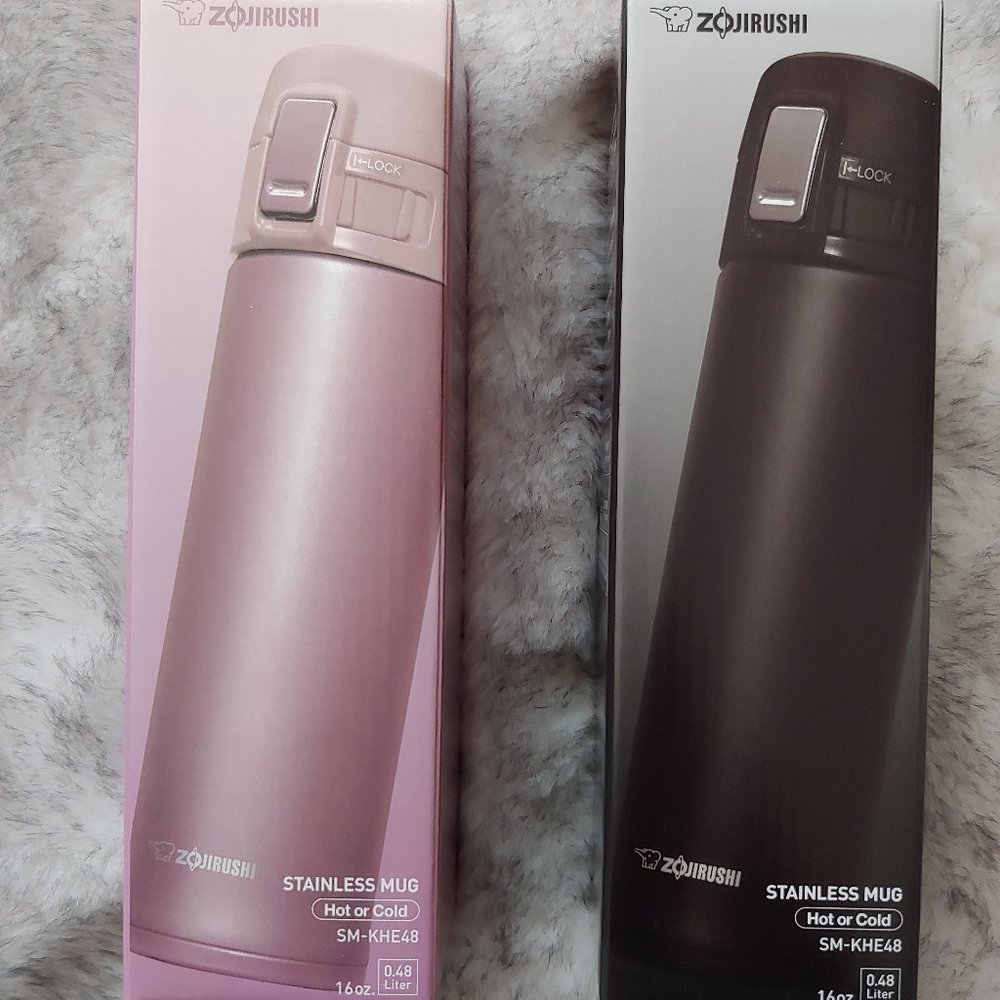 BLACK Zojirushi 16 oz. Stainless Steel Travel Mug